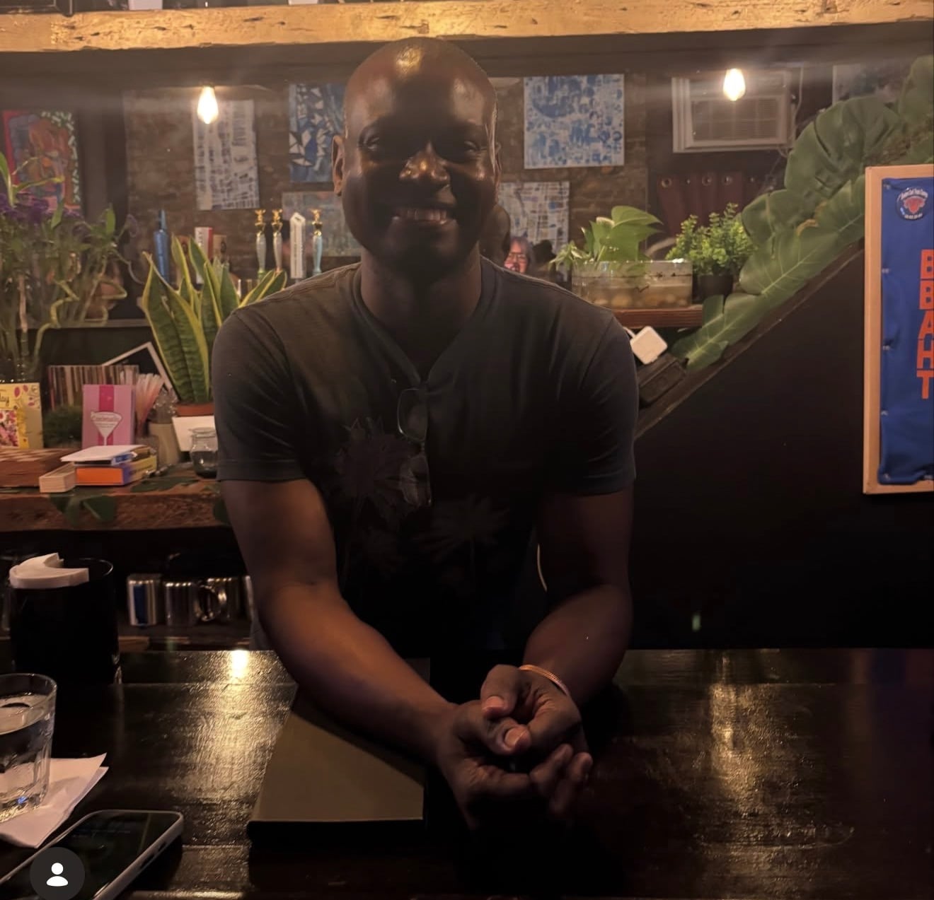 Craig Joseph, founder of The C List Cocktail Bar in Crown Heights, Brooklyn